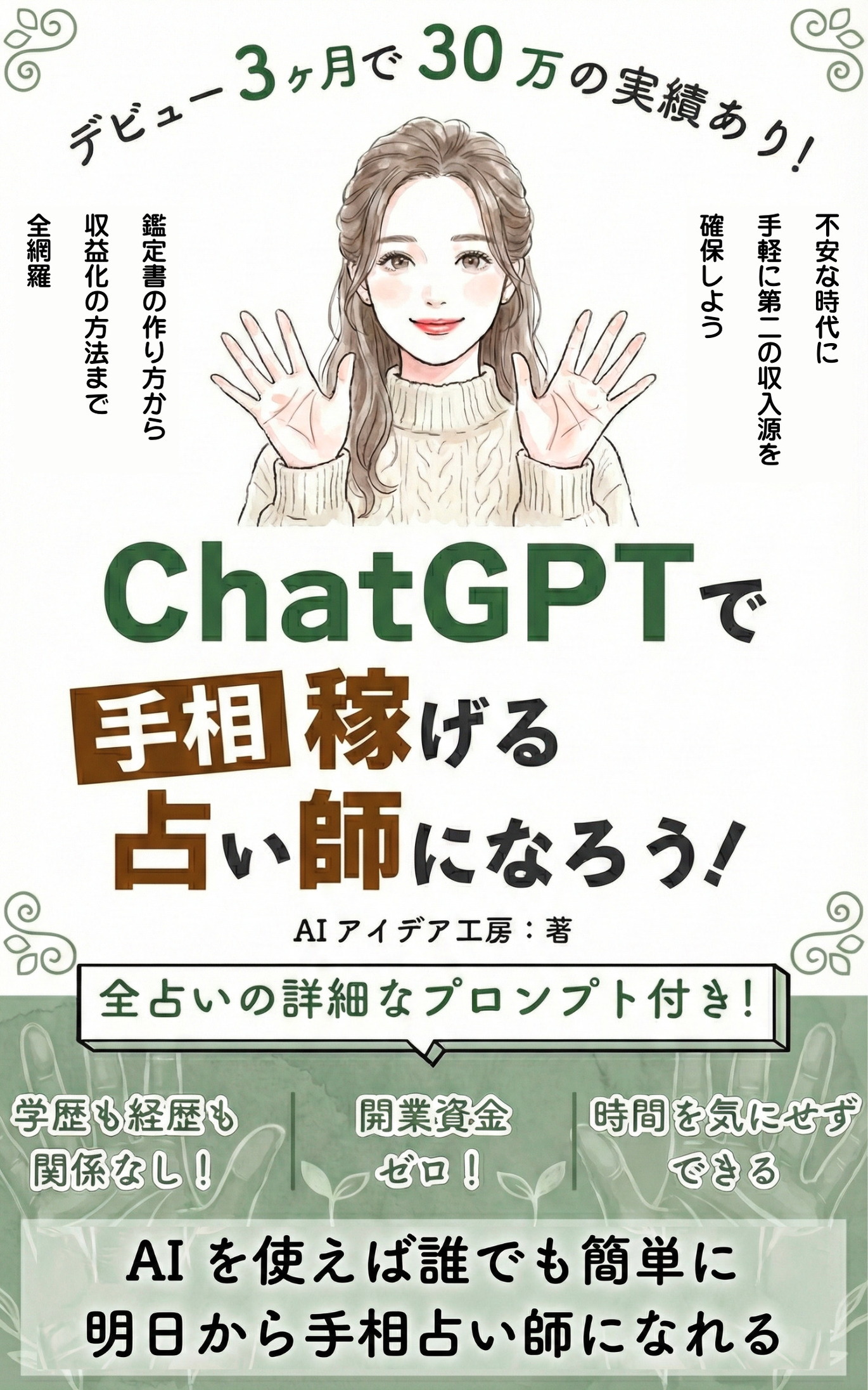 ChatGPTで手相占い師になろう！