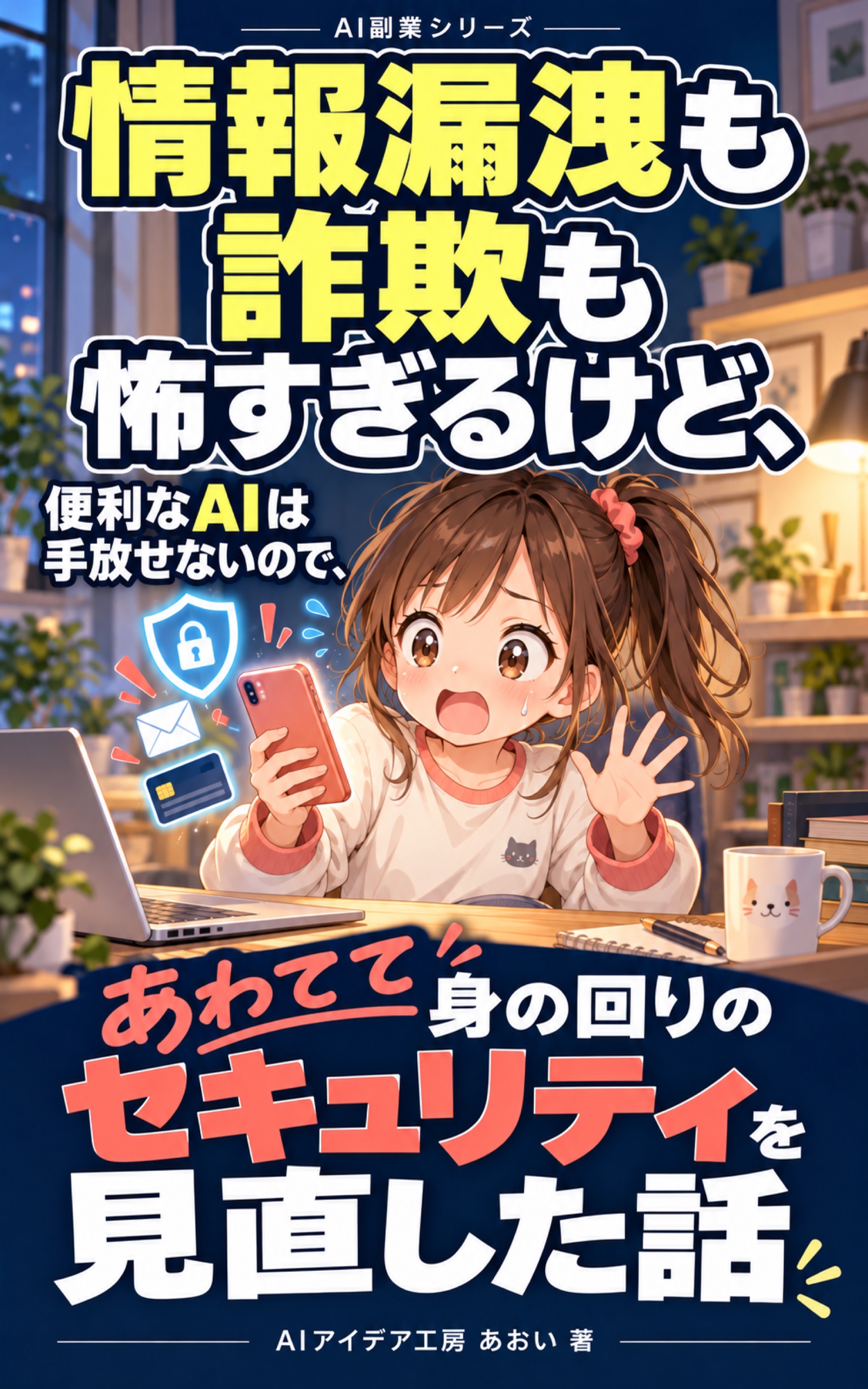 情報漏洩も詐欺も怖すぎるけど、便利なAIは手放せないので、あわてて身の回りのセキュリティを見直した話